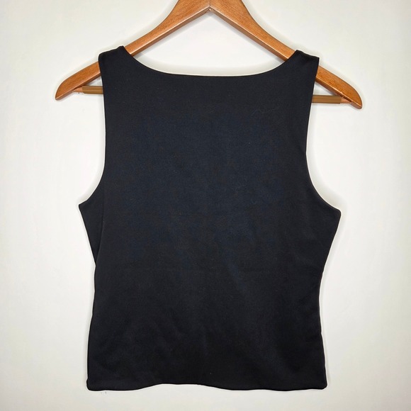 Z Supply Black V-Neck Tank Top Sleeveless Medium - Picture 2 of 5
